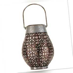 Paulmann Pauleen LED Solar Laterne Sunshine Charm Kupfer Silber IP44 warmweiß