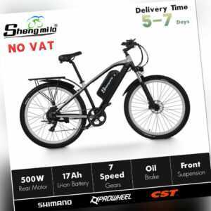 Herren Trekking E-Bike 29 Zoll Elektrofahrrad 500W Mountainbike 48V City Pedelec