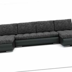 Wohnlandschaft TOKIO III mit Schlaffunktion Couch Sofagarnitur Couchgarnitur