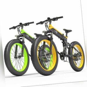 Bezior X1500 Klappbar Elektrofahrrad E-bike 1500W Bürstenlosen Motor 26" Reifen