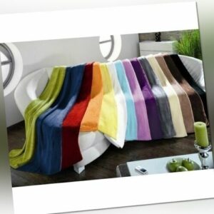 GÖZZE Decke ABVERKAUF !!! TAGESDECKE 150x200, kuschelweich schwarz