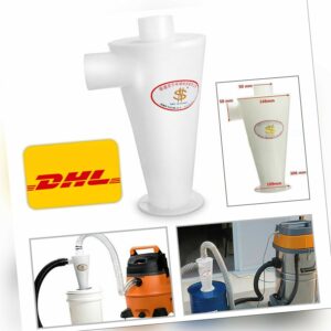 Profi Zyklon Booster Staubabsaugung Abscheider Filter Absaugtechni 306*146mm DHL