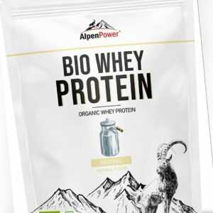 ALPENPOWER | BIO WHEY Protein Pulver | 8 verschiedene Sorten | Eiweißpulver