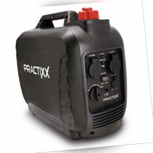 Practixx Inverter Stromerzeuger 2000W Generator Notstromaggregat Stromgenerator