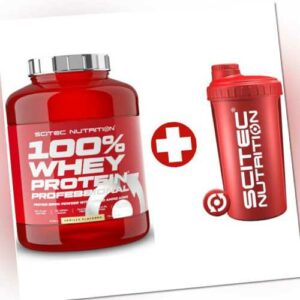 Scitec Nutrition 100% Whey Professional Protein 2350g Eiweiß + 1 Gratis Shaker