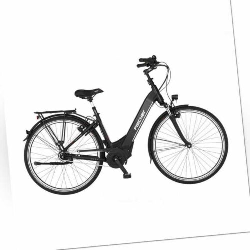 FISCHER City E-Bike CITA 5 Special 28 Zoll 504Wh 44cm Elektrofahrrad schwarz