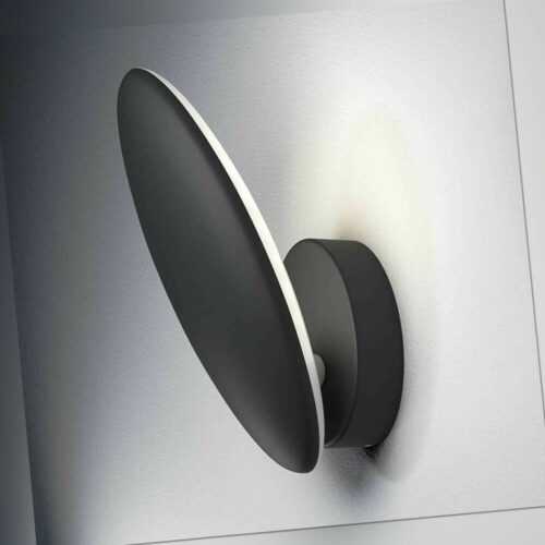 Osram LED Wandleuchte Endura Style Wallwasher 8W dunkelgrau warmweiß außen IP44