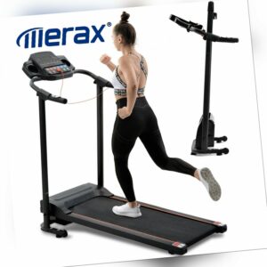 Merax Laufband Heimtrainer 12 km/h Fitnessgerät LCD Display Jogging Heimtraining