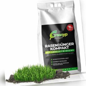 Rasendünger mit Langzeitwirkung Frühjahrsdünger Sommerdünger ohne Moos - 10-30kg
