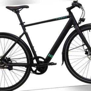 TENWAYS E-Bike 28" 54cm Trekking 1-Gang Riemenantrieb Diamant Rahmenform CGO600