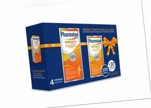 GERIAVIT Pharmaton 100+30 tabletten Multi Vitamine Mineralie Booster Hohe Dosis