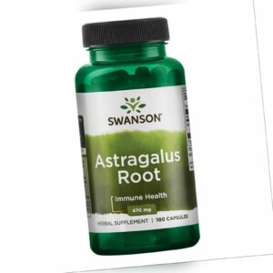 Swanson Astragalus Root 470 mg 100 Kapseln Astragalus-Wurzel pflanzlich herbal