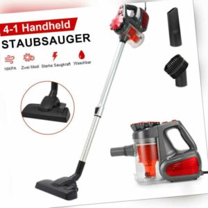 4in1 Staubsauger Handstaubsauger Beutellos Sauger Vacuum Cleaner mit Kabel 600W