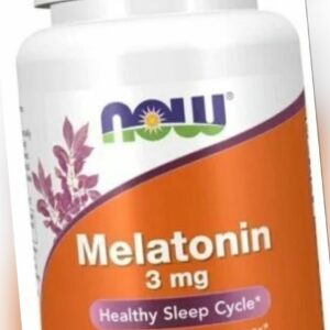 Sleep Support 3mg 60 Kapseln Melaton.  Besser Schlafen Now Foods