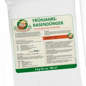 Frühjahrs-Rasendünger mit Langzeitwirkung  5 kg - Rollrasen Rudi