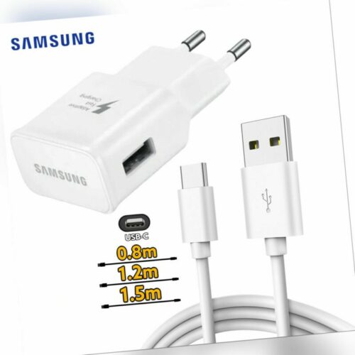 Original Samsung Schnellladekabel Ladegerät Galaxy S8+ S9+ S10+ S20 S21 S22 Note