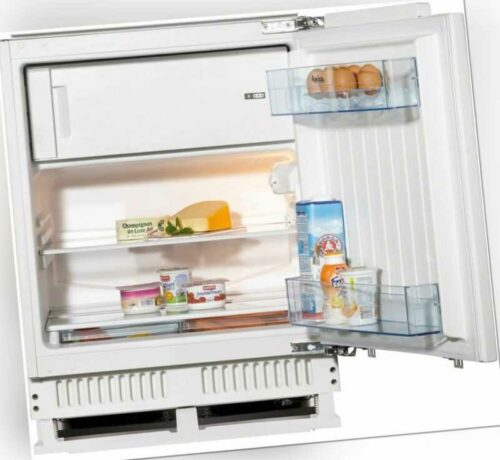 Amica UKS 16158 Unterbau-Kühlschrank mit Gefrierfach, 82 cm hoch, Festtür-Techni