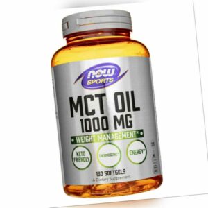 NOW FOODS MCT-Öl MCT Oil 1000 mg 150 Kapseln