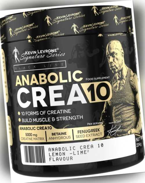 Kevin Levrone Anabolic CREA10 Kreatin10 Formen Creatin 234g + BONUS