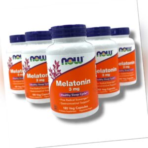 Sleep Support 3mg 180 Tab Veg Kaps Besserer Schlaf Now Foods Jetlag Relax