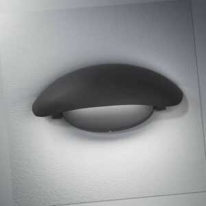 Osram LED Wandleuchte Endura Style Cover 12W dunkelgrau warmweiß außen IP44