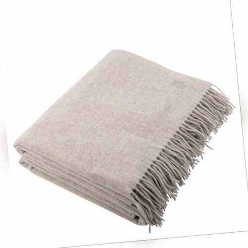 Zoeppritz Lambswool Kuscheldecke 100% Schurwolle 140x190cm 090