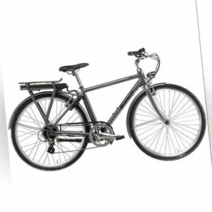 Bianchi e-Bike e-Spillo Classic Uomo V-Brake Altus 8v - Phylion 418Wh, Gun Metal