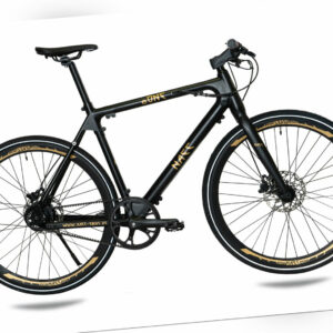 28 Zoll eBike Pedelec NAEC eONE GATES Riemenantrieb 50Nm Modular schwarz GOLD 1A