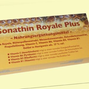 Sonathin Royale Plus mit Gelée Royale, Blütenpollenextrakt, Weizenkeimextrakt...