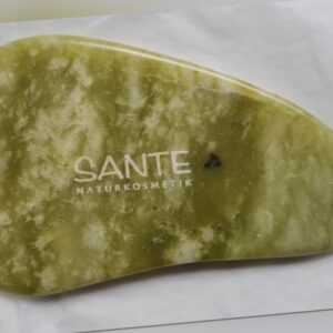 SANTE Naturkosmetik Gua Sha Stein Massage Behandlung Pflegeprodukt