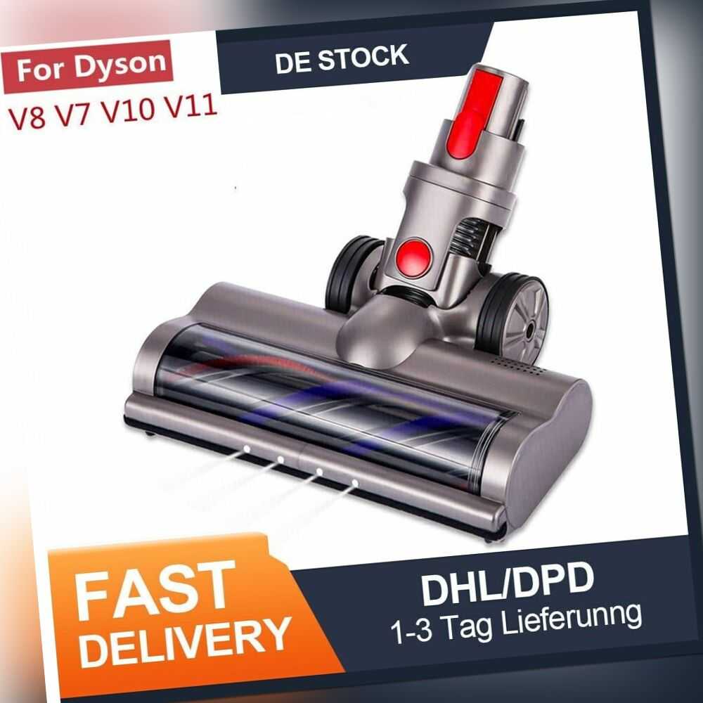 Für-Dyson V7/V8/V10/V11 Elektrobürste Turbobürste Ersatz Bodendüse Bürstenkopf