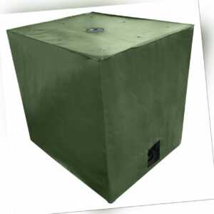 IBC Container Wassertank Cover UV-Schutz Gewebe mit Klettverschluss in Grün
