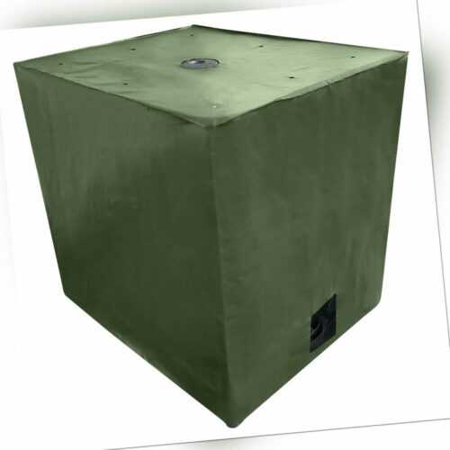 IBC Container Wassertank Cover UV-Schutz Gewebe mit Klettverschluss in Grün