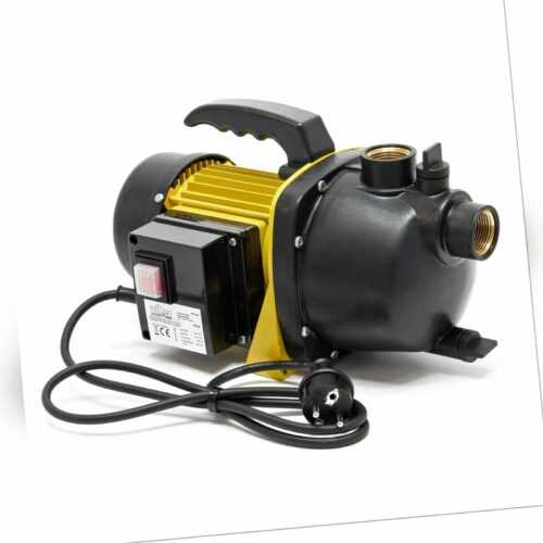 Gartenpumpe 3800l/h Wasserpumpe 1200W Pumpe 48m Teich Regenwasserpumpe