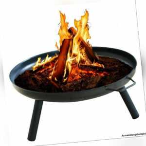 Kynast Bazier 60 cm Feuerschale Schale in schwarz Feuerfeste Farbe TOP !!!