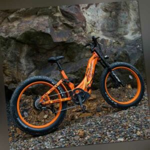 Cyrusher All-Terrain-Elektrofahrrad 750W 52V/20AH Vollfederung Mountain Ebike