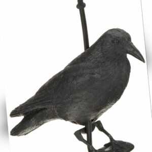 1 - 24 Stück stehende Raben 34cm Krähen Taubenschreck Vogelschreck Kunststoff