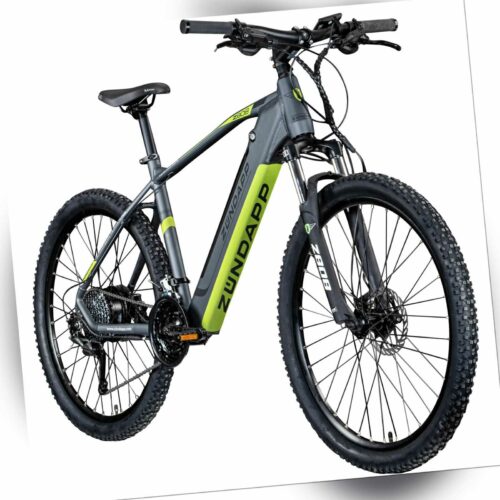 27,5 Zoll E Bike Mountainbike Zündapp Z808 EMTB Hardtail 27 Gänge Fahrrad 250W