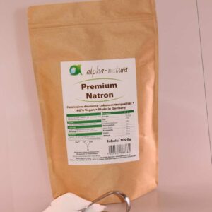 5 x 1Kg reines Natron Natriumhydrogencarbonat in Lebensmittelqualität E500ii