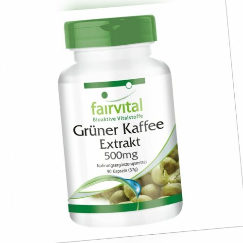 Grüner Kaffee Extrakt 500mg