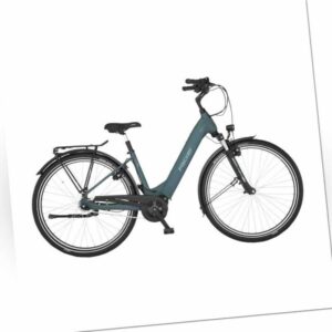 28 Zoll City E-Bike Mittelmotor FISCHER Cita 4.2i grün RH 43 cm 711 Wh Rücktritt