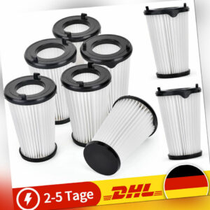 8-Pack Hepa-Filter Für-AEG CX7 CX7-2 Serie Ergorapido AEF150 Akku-Staubsauger DE