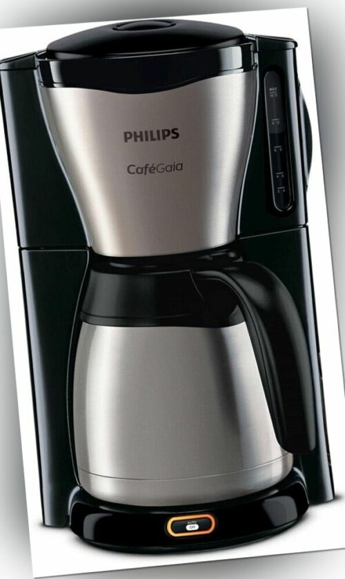 Philips Kaffeemaschine HD7548/20 Gaia Therm Schwarz-Edelstahl