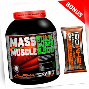 Mass Gainer Bulk Hard Gainer  Masseaufbau Protein Weight * Kreatin