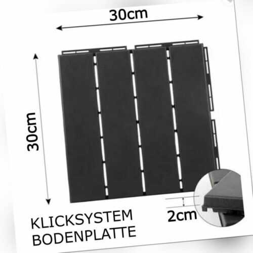Gehwegplatten Terrassenplatte Gartenfliese Balkon Terrassendielen Holz Optik