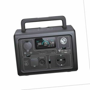BLUETTI EB3A 600W Tragbare Powerstation Solargenerator 268Wh für Camping