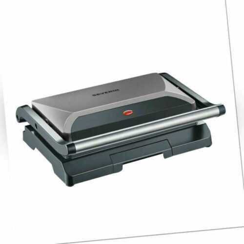 Severin KG 2394 Kompakt-Multigrill Kontaktgrill Tischgrill Sandwichmaker Panini