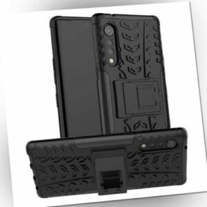 LG Velvet Hülle Handy Tasche Outdoor Case Back Cover Handyhülle Schutzhülle Neu