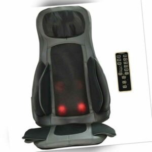 Shiatsu Massagesitzauflage mit Wärmefunktion und Vibrationsfunktion Rollmassage