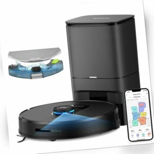 360 S8 Plus Roboter Saugroboter Staubsauger mit Wischfunktion Laser 4L Beutel